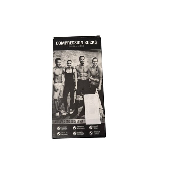 NEW two pack of compression socks - Picture 1 of 4